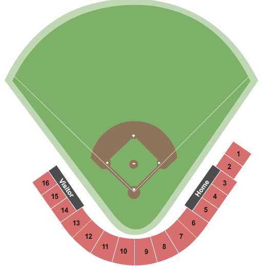 Husky Ballpark Map