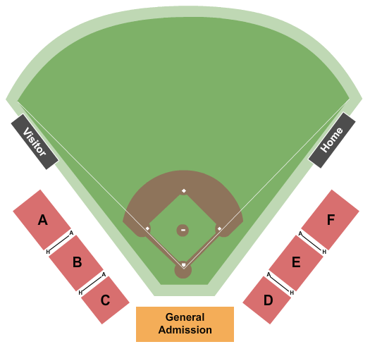 Hyde Baseball Stadium Seating Chart: Baseball