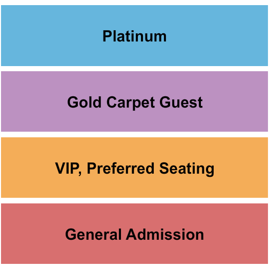 Hyena's Comedy Night Club - Fort Worth Seating Chart: GA/Plat/Gold/VIP