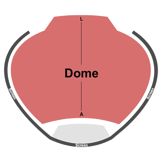 IMAX Dome Theater at McWane Science Center Seating Chart: Endstage - Dome