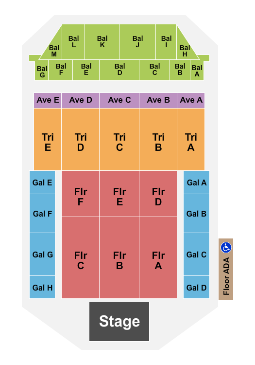 ING Arena Seating Chart: Duran Duran