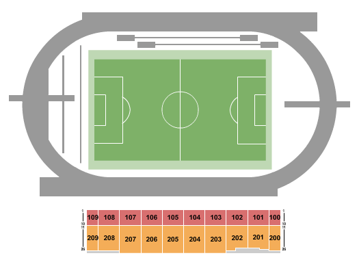 Icahn Stadium Seating Chart: Soccer