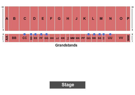 Illinois State Fairgrounds Seating Chart: Racing