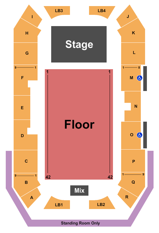 Imperial Oil Place Arena at Cold Lake Energy Centre Seating Chart: Endstage 2