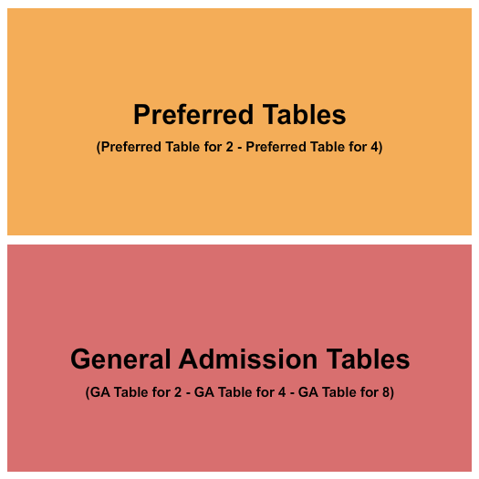 Improv Comedy Club - Addison Seating Chart: GA / Preferred 3