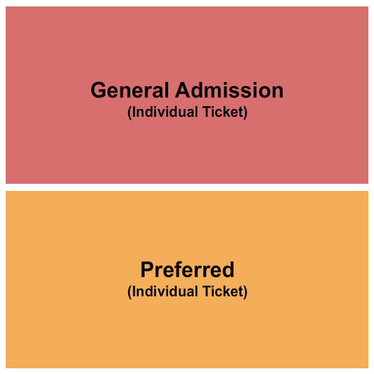 Improv Comedy Club - Addison Seating Chart: GA/Preferred - Individual