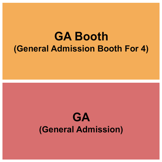 Improv Comedy Club - Brea Seating Chart: GA/Booth