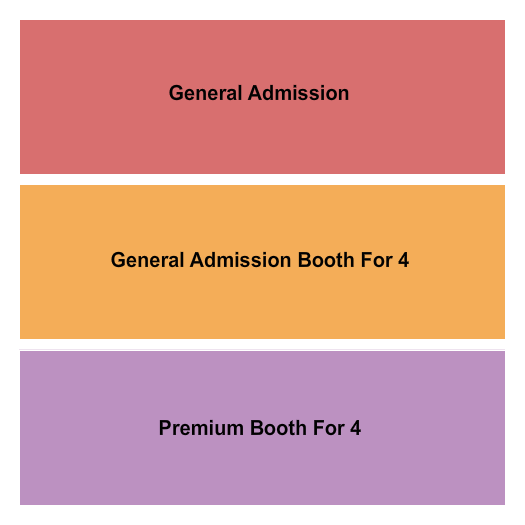 Improv Comedy Club - Brea Seating Chart: GA/Booth/Premium