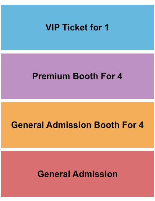 Improv Comedy Club - Brea Seating Chart: GA/Booth/Prem/VIP