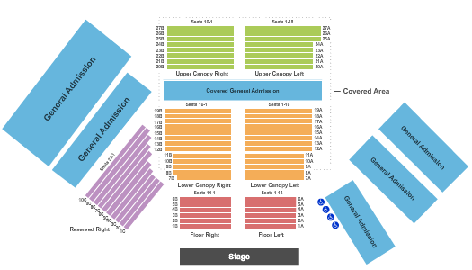 Sweetland Amphitheatre Seating Chart