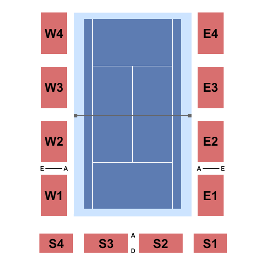 Indian Wells Tennis Garden - Stadium 3-9 Seating Chart: Tennis