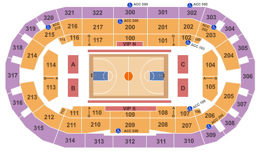 Indiana Farmers Coliseum Map
