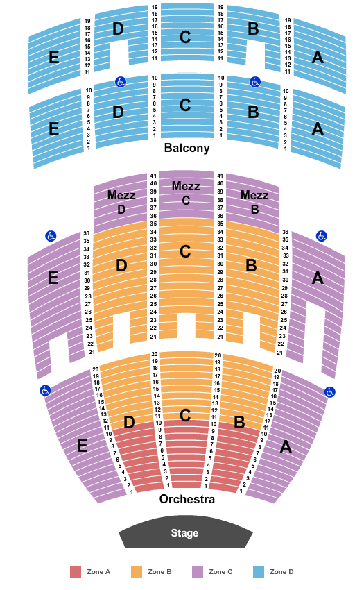 Ppac Interactive Seating Chart