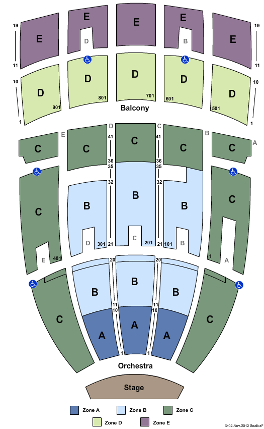 Indiana University Auditorium Seating Chart