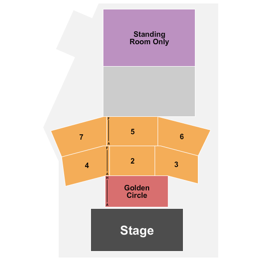 Inn Of The Mountain Gods Resort & Casino Seating Chart: End Stage 3B