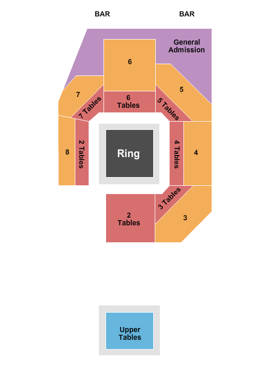 Inn Of The Mountain Gods Resort & Casino Seating Chart: Boxing 2