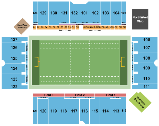 Inter Miami CF Stadium Seating Chart: Rugby