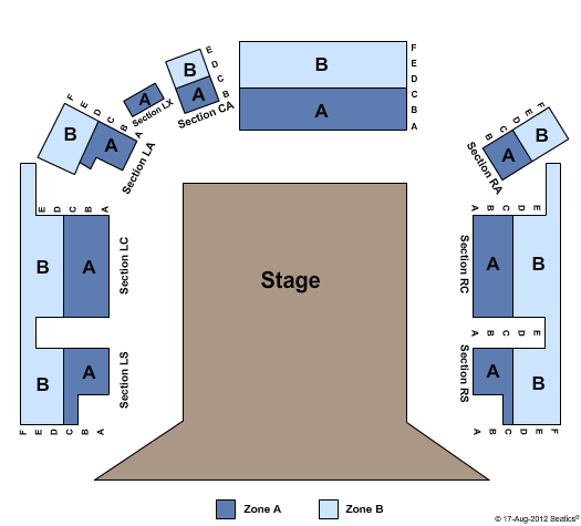Interplayers Professional Theater Seating Chart