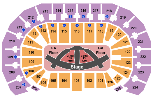 Td Garden Seating Chart Carrie Underwood