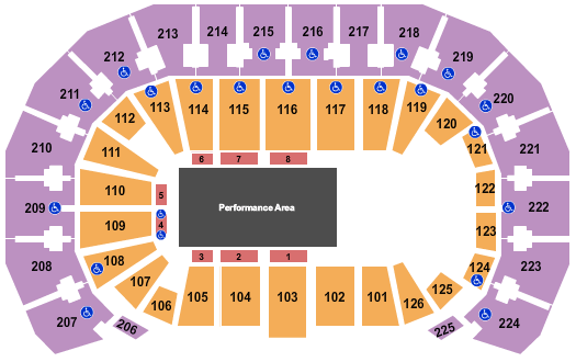 Oncenter War Memorial Arena Seating Chart
