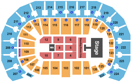 INTRUST Bank Arena Seating Chart: Jason Aldean