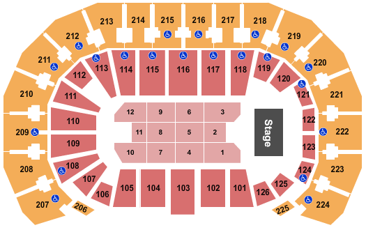 INTRUST Bank Arena Seating Chart: Jelly Roll