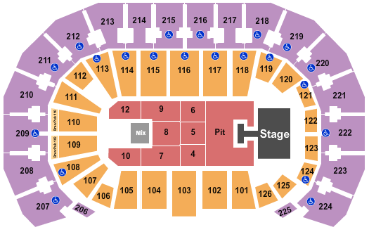 INTRUST Bank Arena Seating Chart: Riley Green