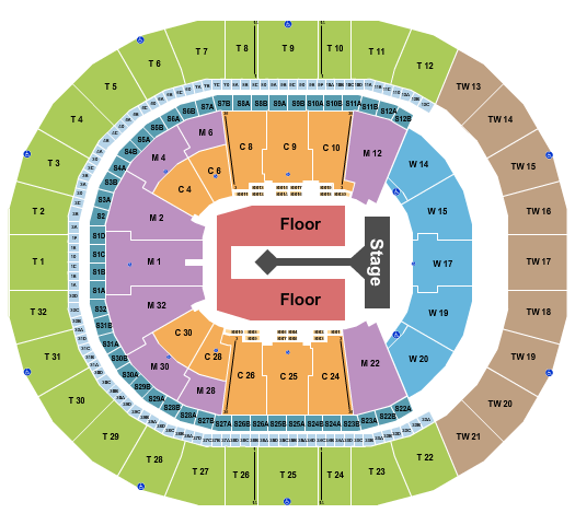 Intuit Dome Seating Chart: Babymetal