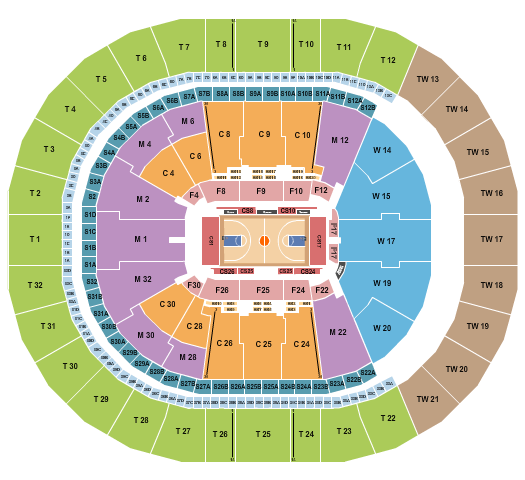 Intuit Dome Seating Chart: Basketball Unrivaled