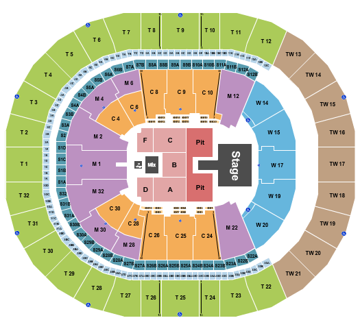 Intuit Dome Seating Chart: Dierks Bentley