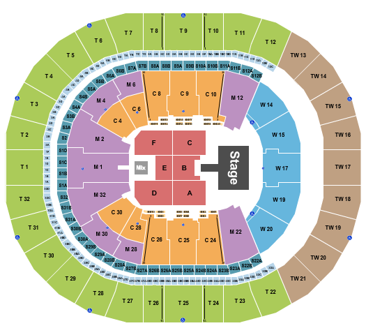 Intuit Dome Seating Chart: Don Omar