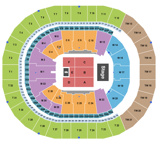 Intuit Dome Seating Chart: Franco Escamilla