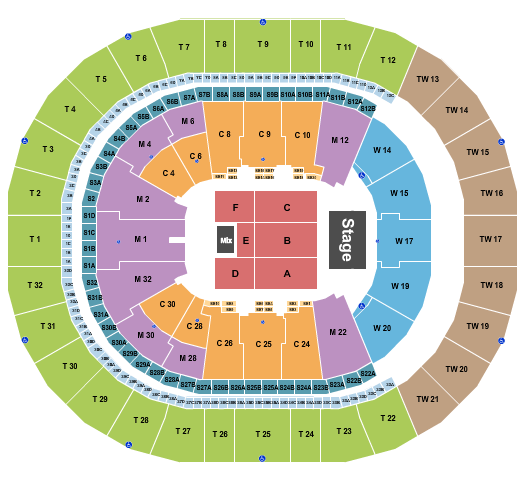 Intuit Dome Seating Chart: Franco Escamilla