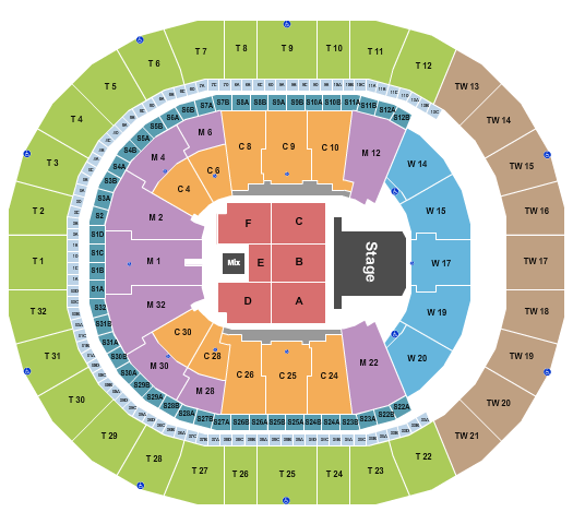 Intuit Dome Seating Chart: Jingle Ball