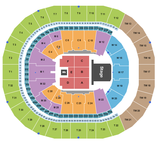 Intuit Dome Seating Chart: Jingle Ball