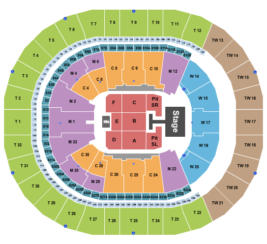 Intuit Dome Seating Chart: Marca Registrada