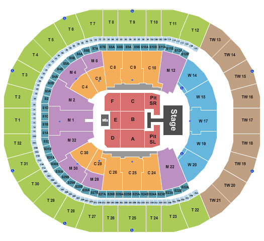 Intuit Dome Seating Chart: Marca Registrada