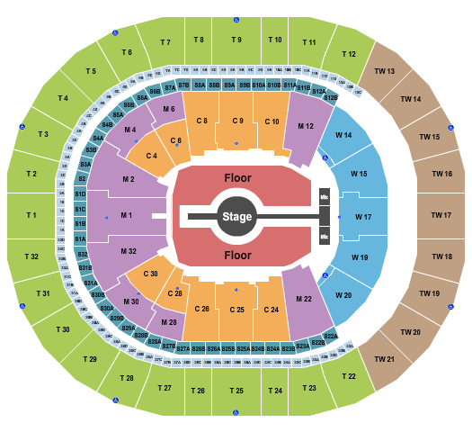 Intuit Dome Seating Chart: Rod Wave