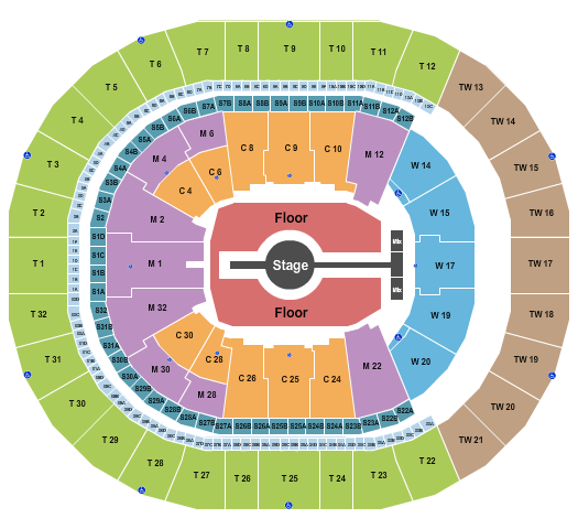 Intuit Dome Seating Chart: Rod Wave