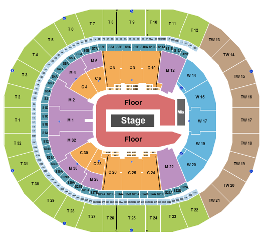 Intuit Dome Seating Chart: Rod Wave