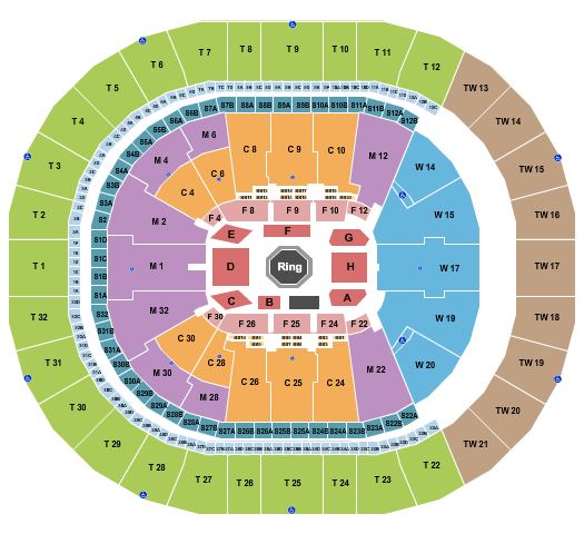 Intuit Dome Seating Chart: UFC