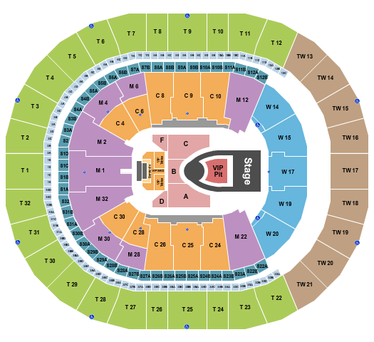 Intuit Dome Seating Chart: Usher