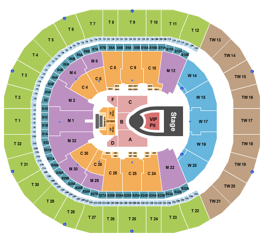 Intuit Dome Seating Chart: Usher