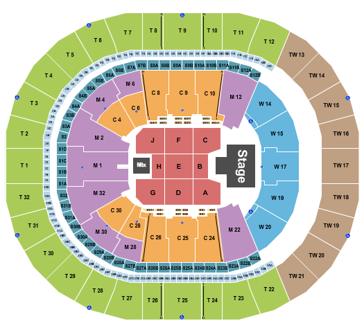 Intuit Dome Seating Chart: Wild 'N Out