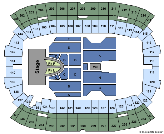 Princess Auto Stadium Seating Chart: Taylor Swift