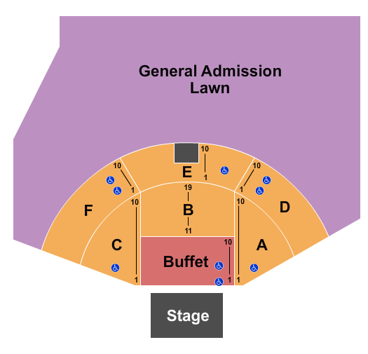 Ironstone Amphitheater Seating Chart