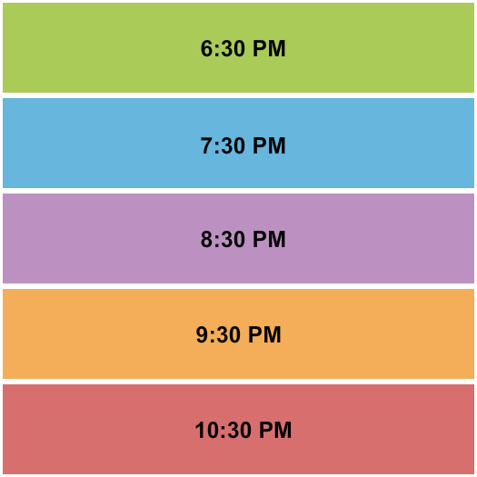 Iroquois Amphitheater Seating Chart: Timed Entry