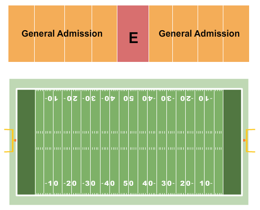 Irwin Belk Stadium Seating Chart: Football