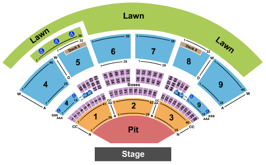 Kidd Brewer Stadium Seating Chart For Concerts