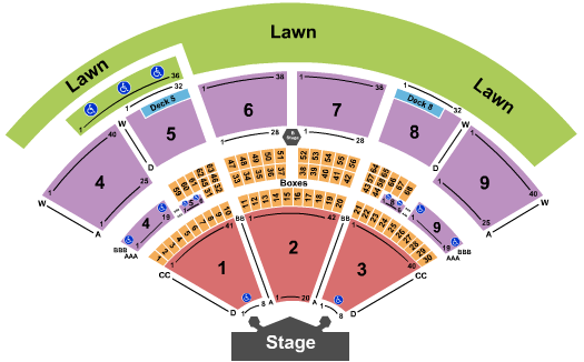 Isleta Amphitheater Seating Chart